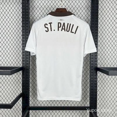 Maillot football St Pauli extérieur 2025/26