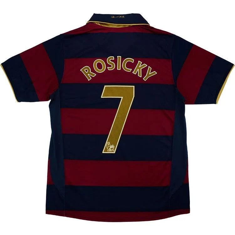 Maillot football Arsenal third 2007/08 ROSICKY #7