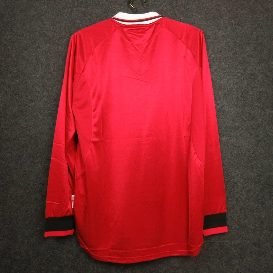 Maillot football Manchester United domicile manches longues 1998/99 FINALE CAMP NOU 1999