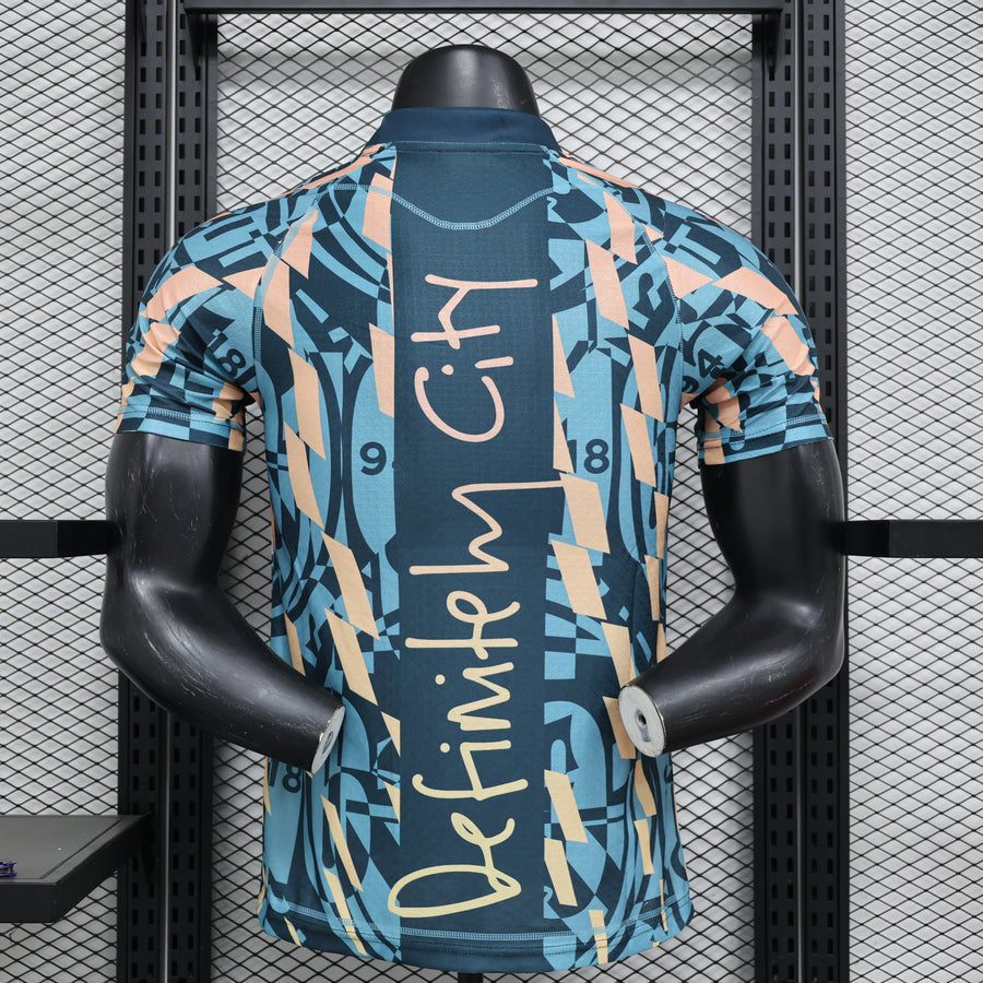 Maillot football Manchester City rétro vintage 2024/25