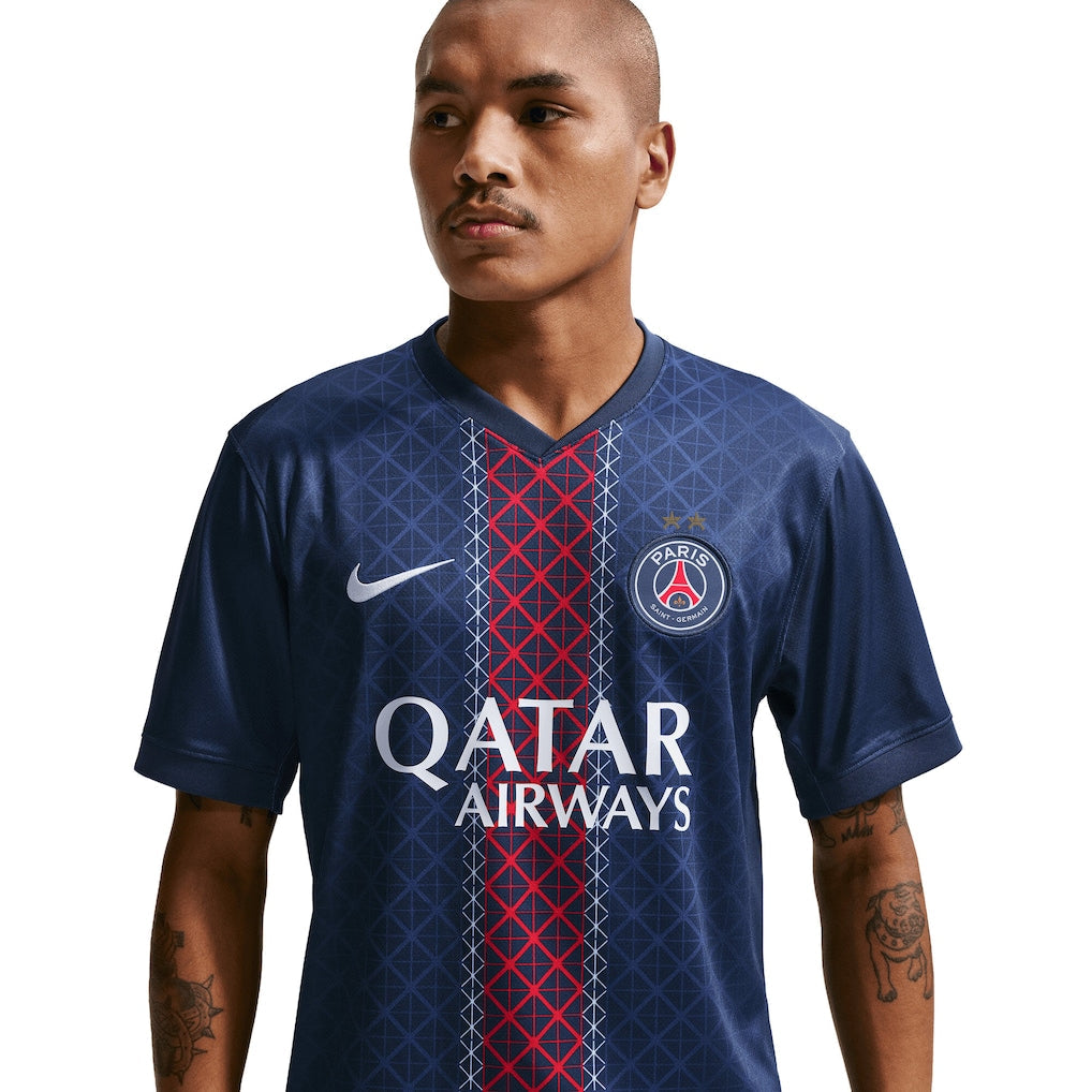 Maillot Domicile Deux étoiles Paris / PSG 25/26 - Flocage Champions D’Europe - 26