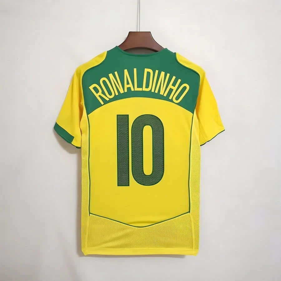 Maillot Bresil Brazil domicile 2004