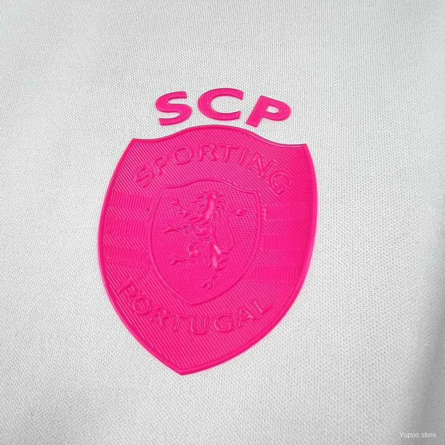 Maillot football Sporting Lisbon Lisbonne Concept Rose 2025/26