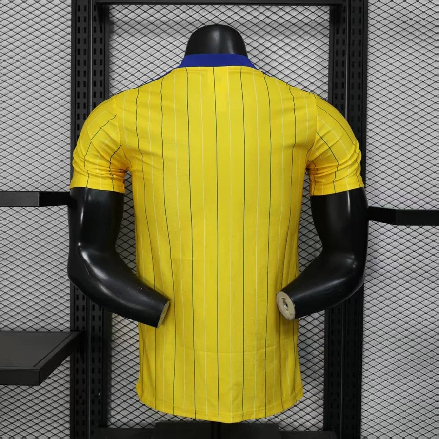 Maillot Leeds United Retro Jaune Player Version 2025/26
