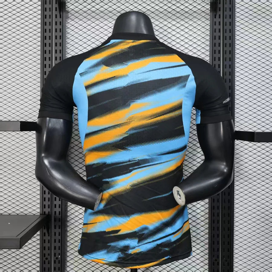 Maillot football OM/Marseille Faster Bleu Orange Player Version 2025/26