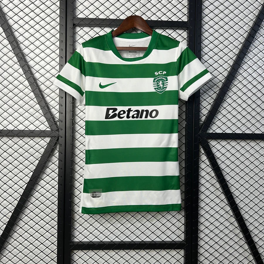 Maillot football Sporting Lisbon Lisbonne domicile femme 2025/26