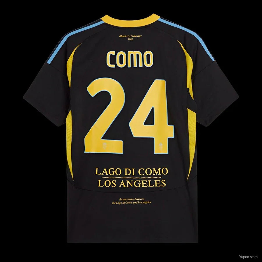 Maillot football Como noir 2025/26