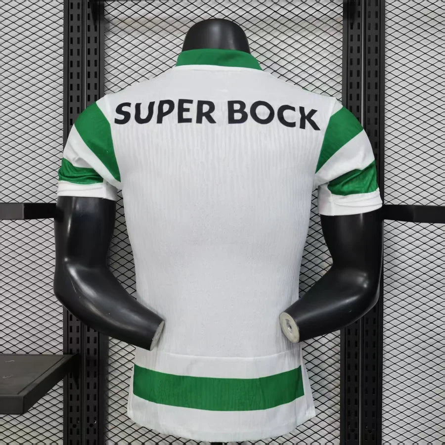 Maillot football Sporting Lisbon Lisbonne domicile * Player Version * 2025/26