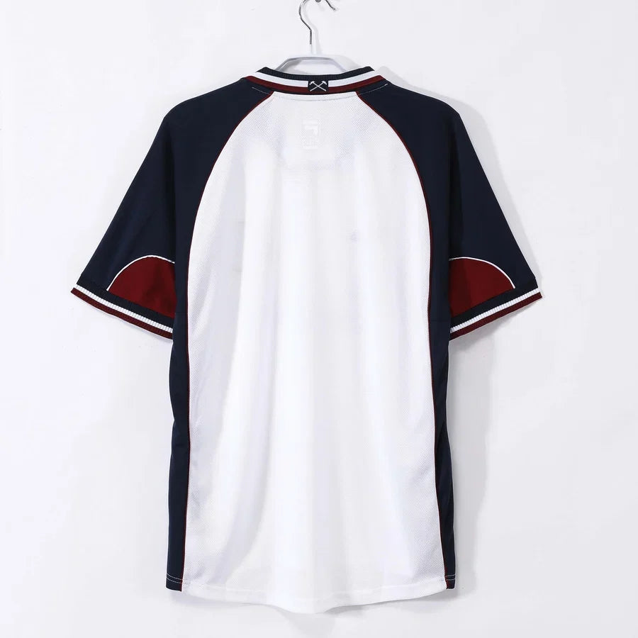 Maillot football West Ham extérieur 1990/91