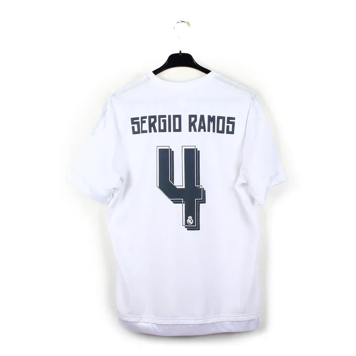 Maillot football Real Madrid domicile 2015/16 SERGIO RAMOS #4