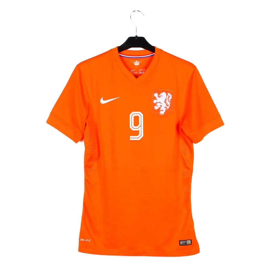 Maillot Pays-Bas Netherlands Holland domicile 2014/15 V. PERSIE #9