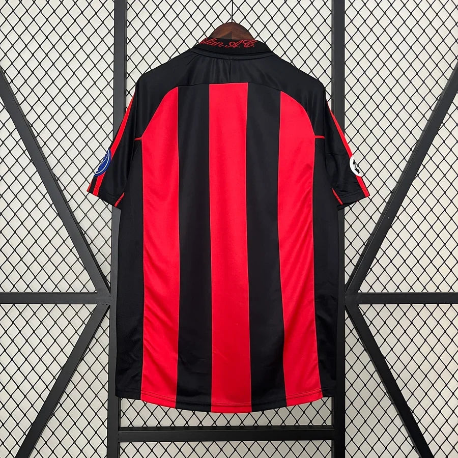 Maillot football Milan AC domicile 2000/01