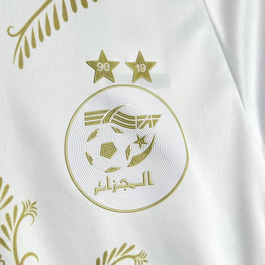 Maillot football Algérie / Algeria blanc الجزائر 2025/26