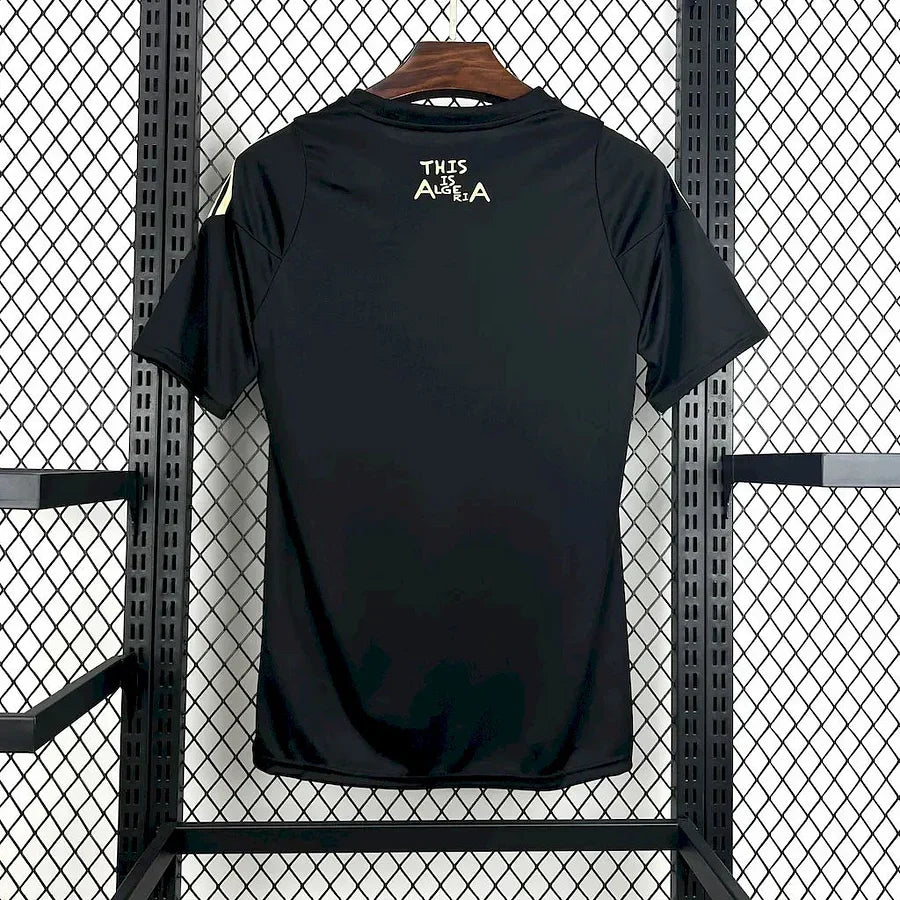 Maillot football Algérie / Algeria noir الجزائر 2025/26