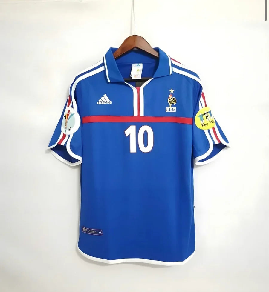 Maillot France domicile TREZEGUET 2000