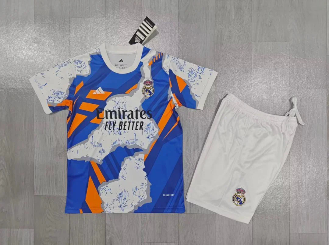 Kit ensemble football Real Madrid adulte enfant 2025/26-ENFANT