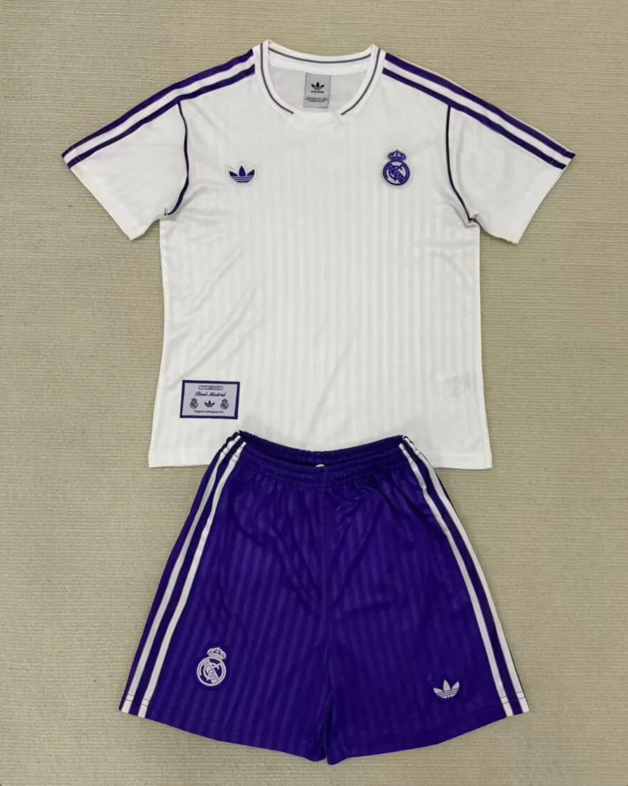 Kit ensemble football Real Madrid adulte enfant 2025/26-ENFANT