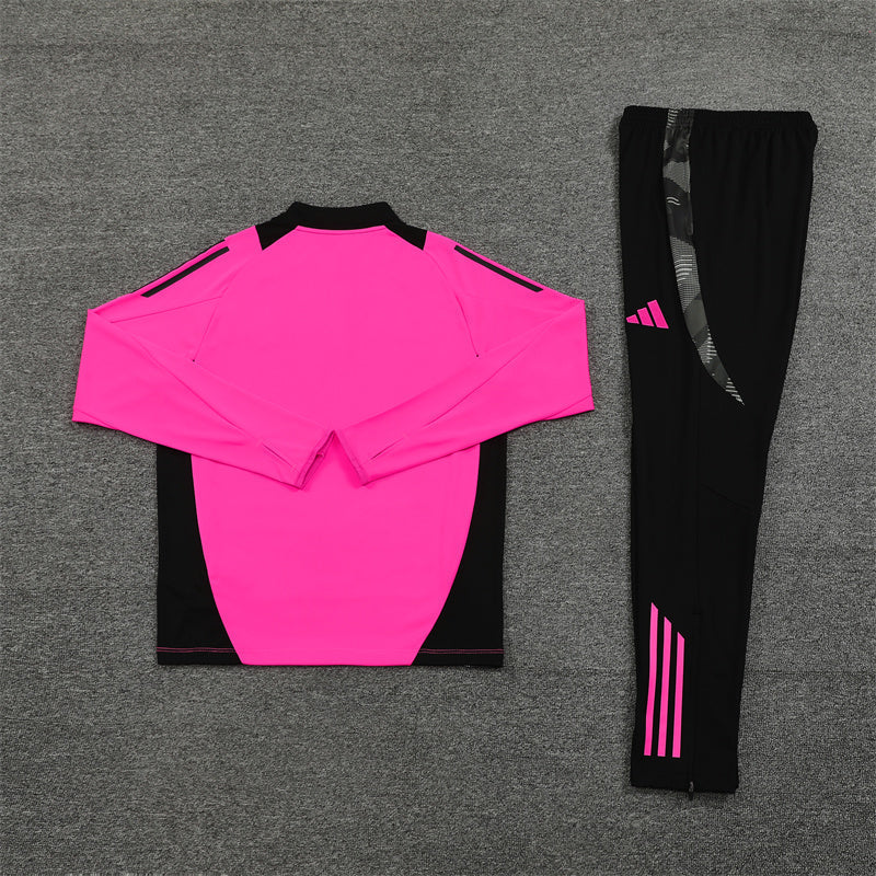 Survêtement ensemble football Real Madrid jogging rose 2025/26