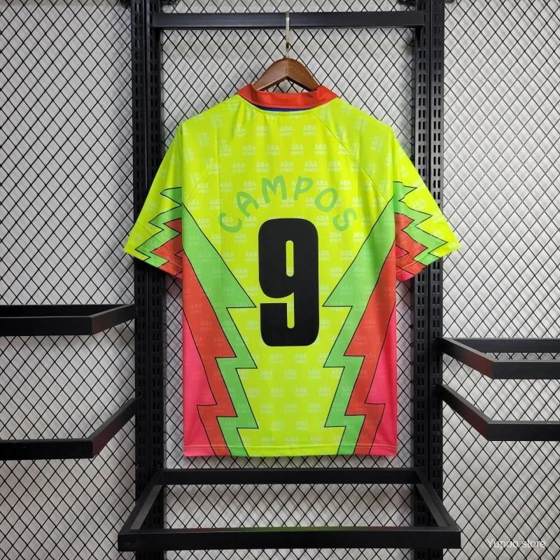 Maillot football Mexique/Mexico 1995 CAMPOS #9