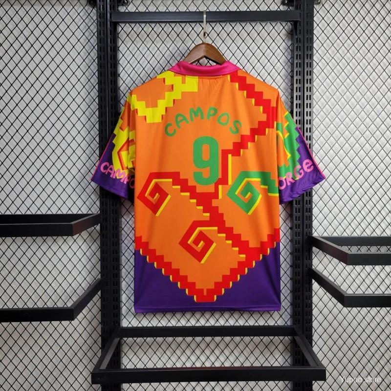 Maillot football Mexique/Mexico Gardien 1995 CAMPOS #9