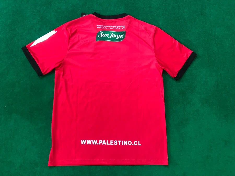 Maillot football Palestine FC Palestino Falistīn Rouge Red فلسطين 2024/25