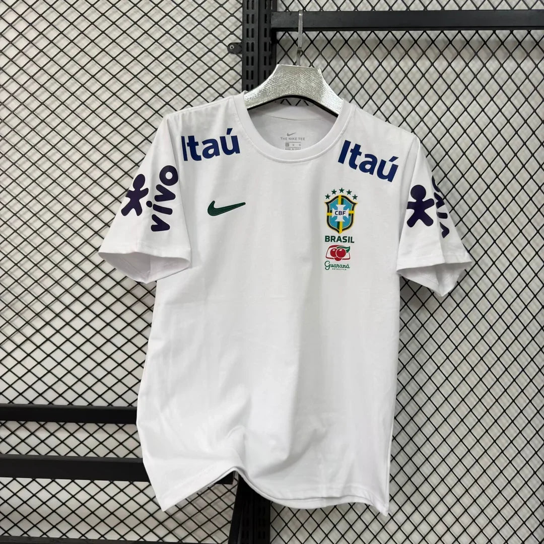 Maillot T-shirt football Brésil Brazil Blanc 2026/27
