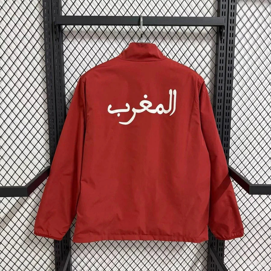 Veste Maroc coupe-vent Rouge 2026/27