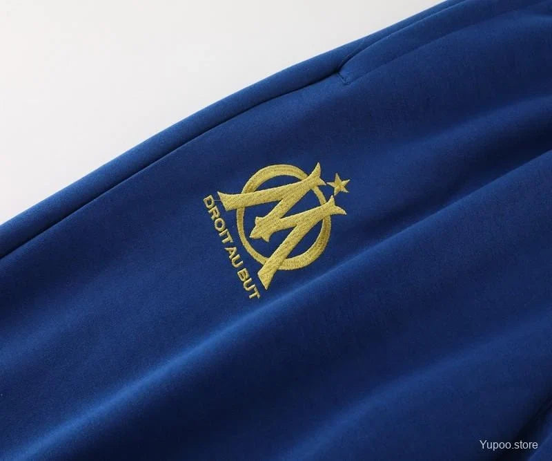 Survêtement ensemble football Capuche OM/Marseille bleu 2024/25