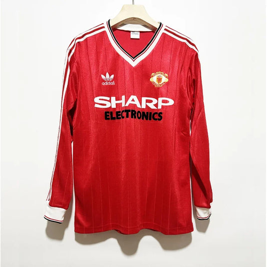 Maillot football Manchester United domicile LS 1982/83