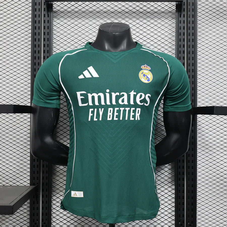 Maillot football Real Madrid Vert Player Version 2025/26