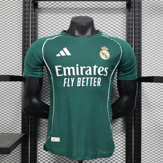Maillot football Real Madrid Vert Player Version 2025/26