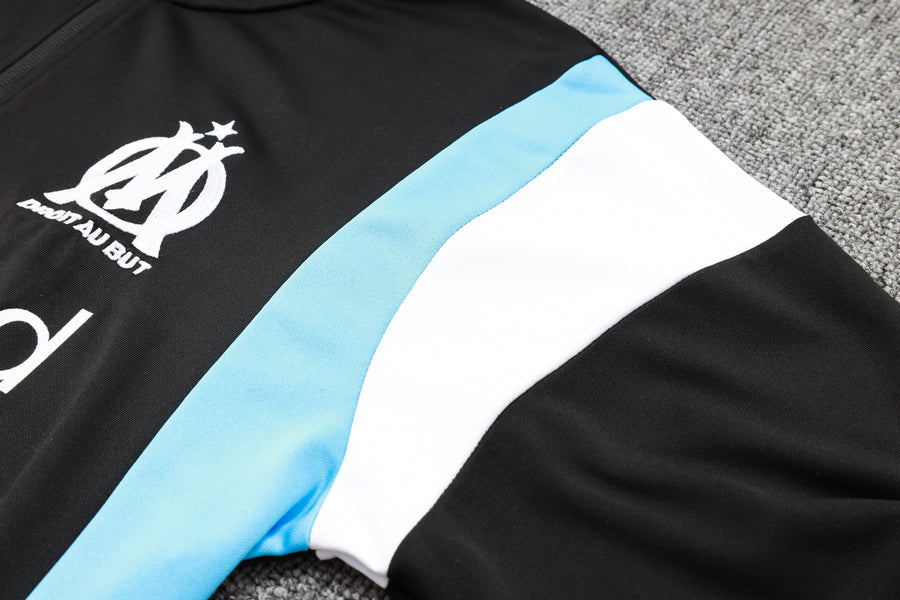 Survêtement OM Marseille noir/bleu 2022/23