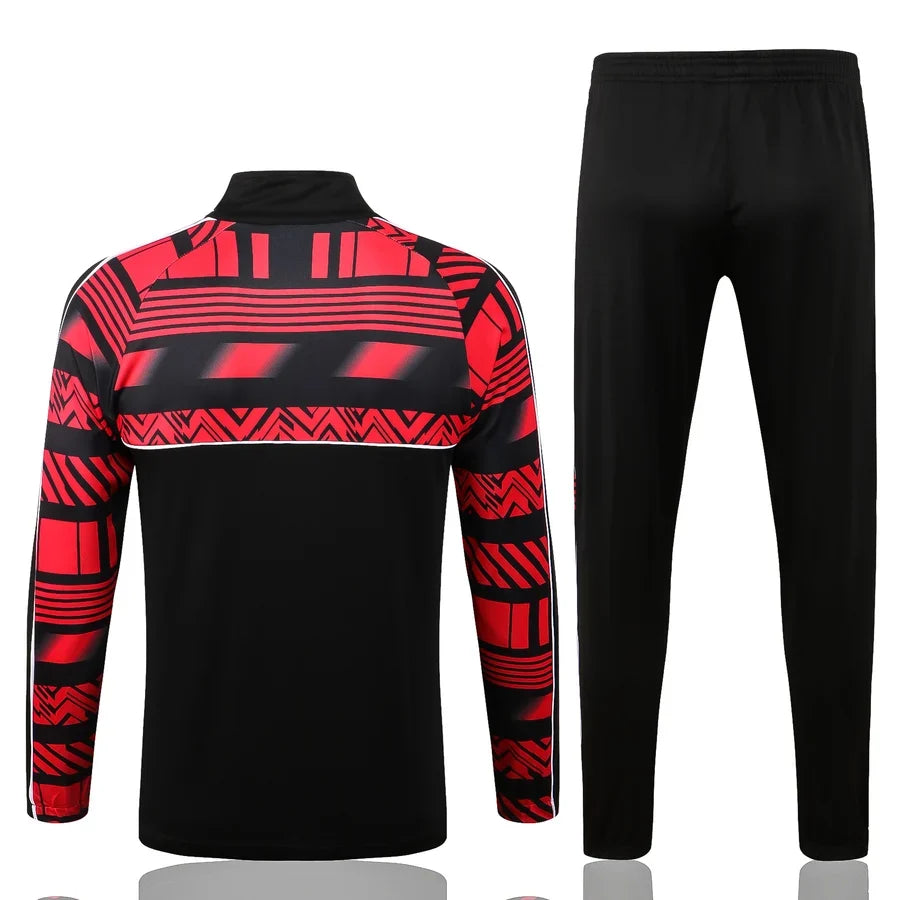 Survêtement Milan AC rouge/noir 2022/23