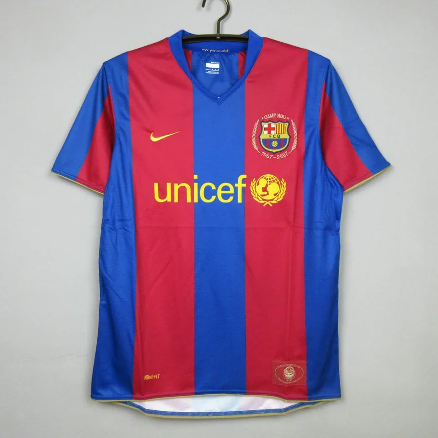 Maillot FC Barcelone Barcelona RONALDINHO domicile 2006/07