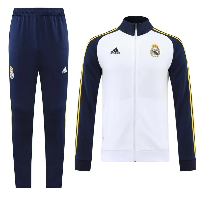 Survêtement Real Madrid blanc/jaune 2022/23