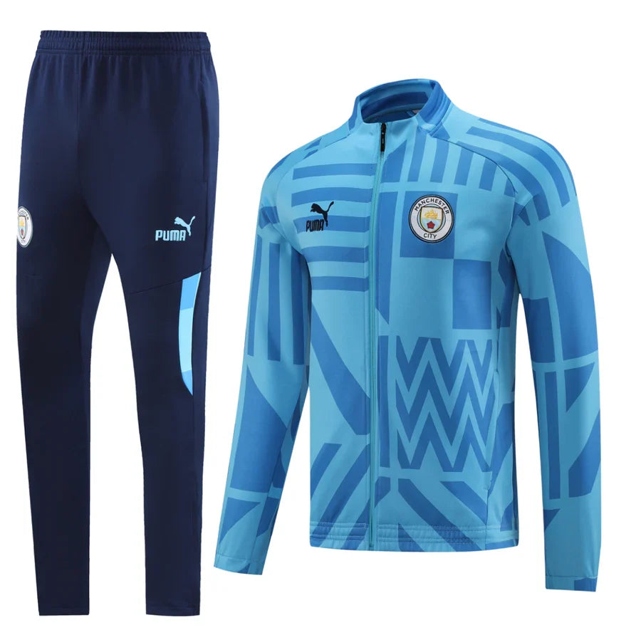 Survêtement Manchester City bleu 2022/23