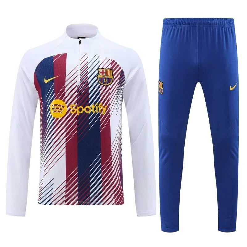 Survêtement FC Barcelone Barcelona blanc 2023/24