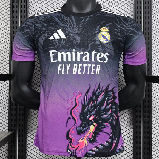 REAL MADRID MAILLOT CONCEPT Noir Violet 24/25