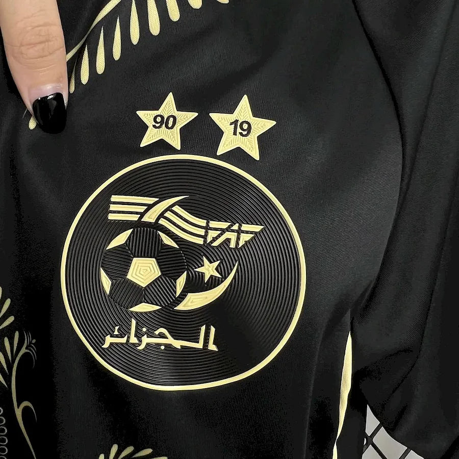Maillot Algérie  noir 2025/2026