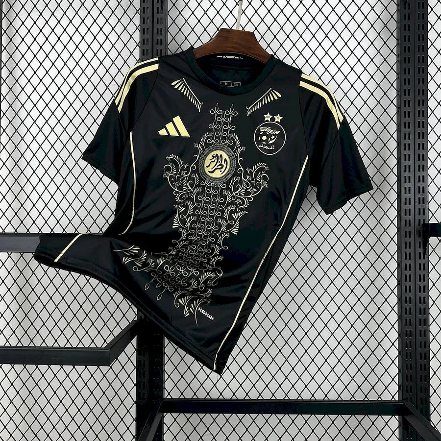 Maillot Algérie  noir 2025/2026
