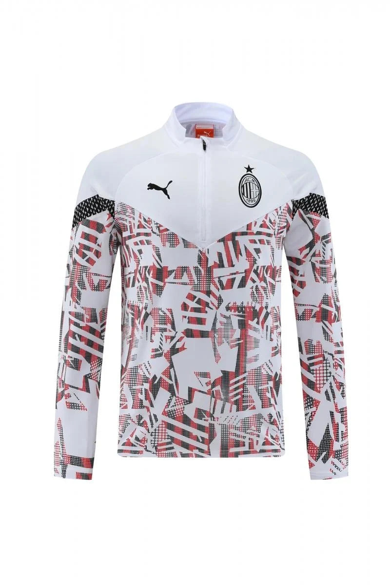 Survêtement Milan AC blanc/noir 2022/23