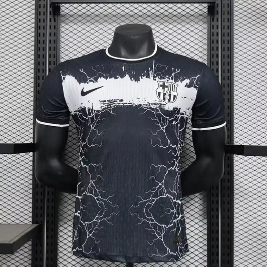 BARCELONE  MAILLOT SPÉCIAL TONNERRE NOIR 24/25- PLAYER VERSION
