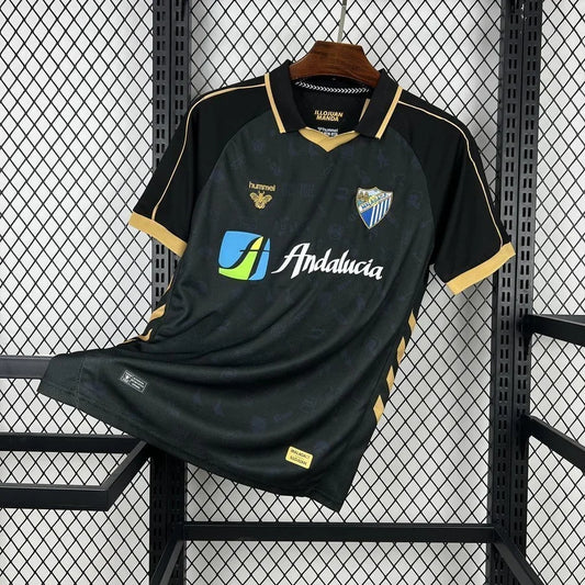 Maillot football Malaga Noir Rétro 2025/26