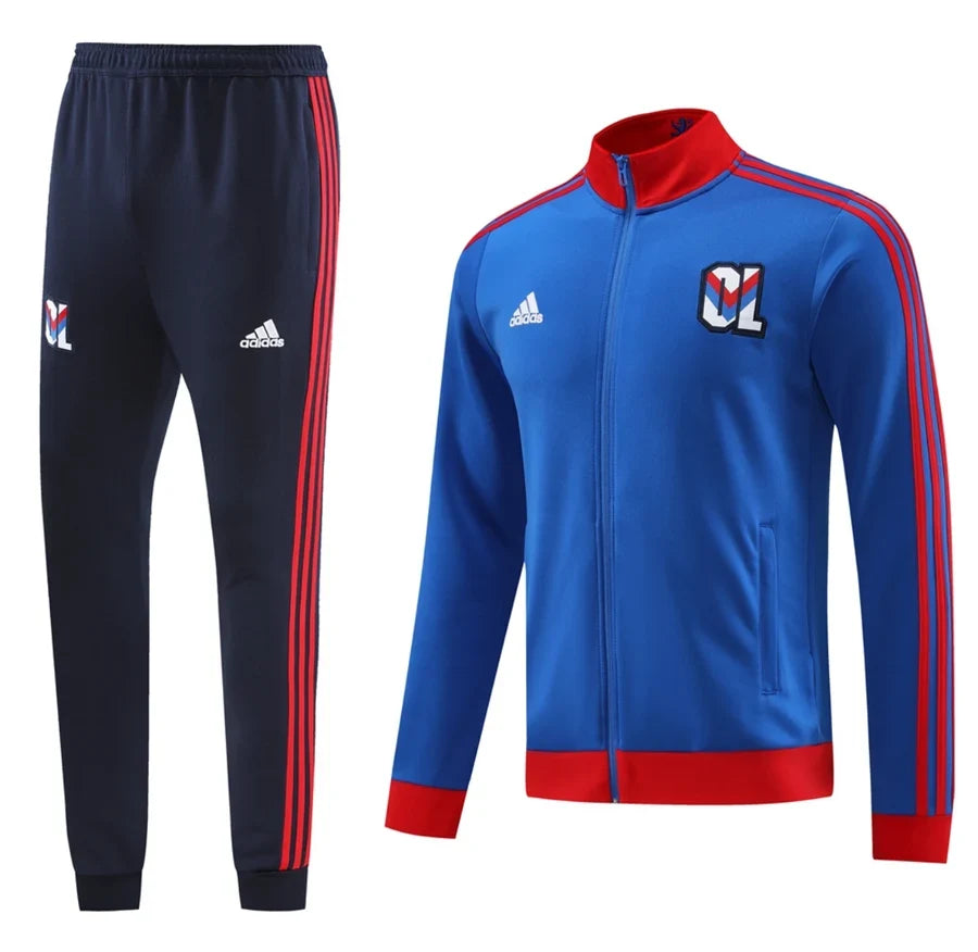 Survêtement OL Lyon bleu/rouge 2023/24