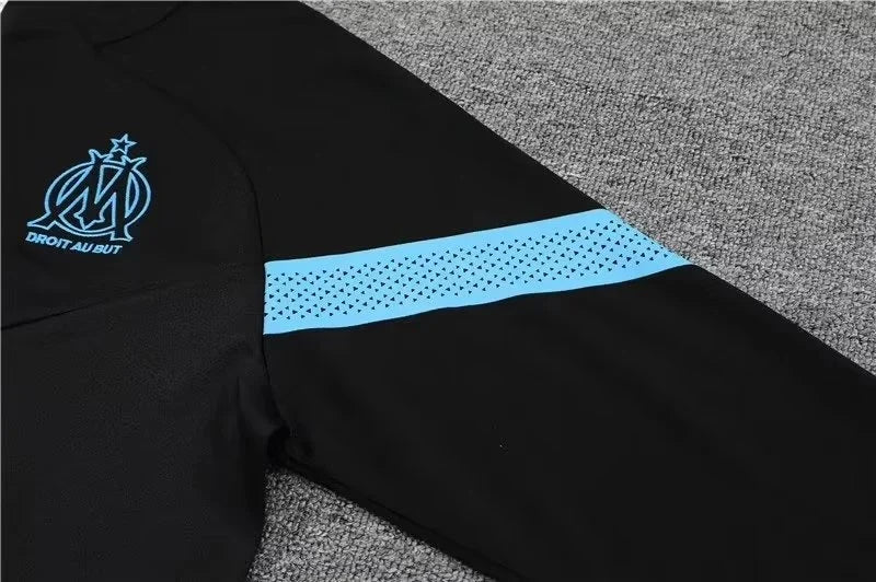 Survêtement OM Marseille noir/bleu 2022/23