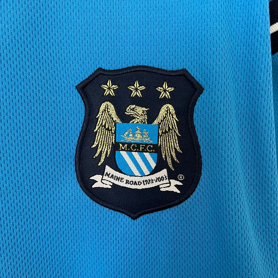 Maillot Manchester City domicile 2001/02
