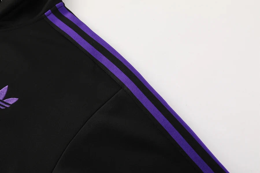 Survêtement jogging Adidas Noir/Violet
