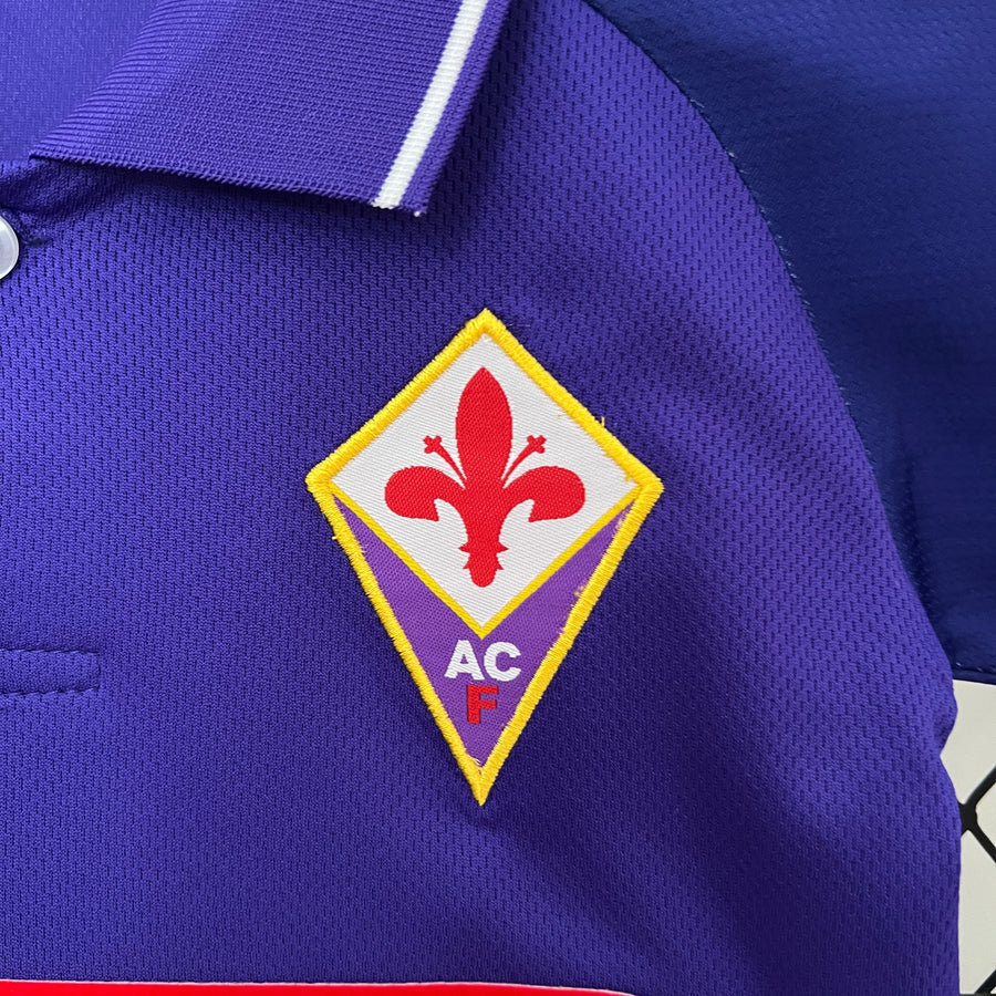 Kit ensemble football Fiorentina rétro extérieur 1998