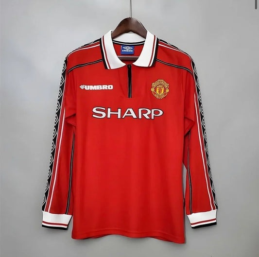 Maillot Manchester United domicile SL 1999/98 BECKHAM #7
