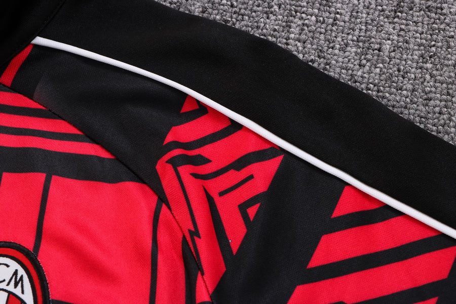 Survêtement Milan AC rouge/noir 2022/23